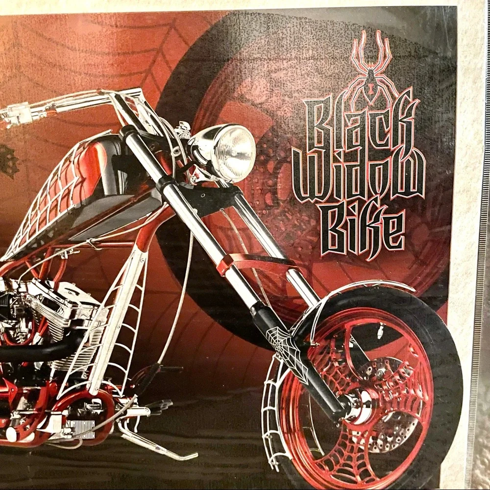 NEW American Chopper Black Widow Bike Motorcycle Metal Sign